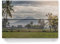 artboxONE Holzbild 30x20 cm Natur Landschaft auf Bali von Künstler Manjik