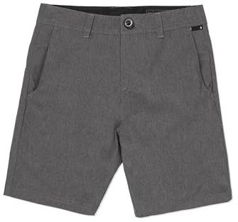 Volcom Jungen Frickin Cross Shred Static (Big Kids), Charcoal Heather 1, 29