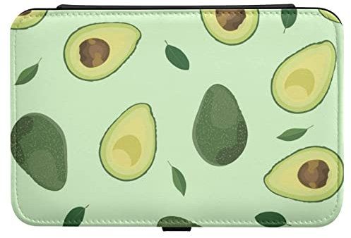 Avocado-Schmuckhalter aus PU-Leder, zur Aufbewahrung von Ringen, Ohrringen, Halsketten, Armbändern, Armbändern, Uhren, Geburtstagsgeschenken