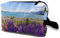 Damen-Make-up-Tasche, Feld der Lupinen-Wildblumen am Ufer des Lake Tekapo in Neuseeland, Reise-Kosmetiktasche, Reise-Kulturtasche