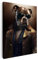 Artmazing | Pitbull Bild Hochformat Classy | Moderne Leinwand XXL | S-Art Wandbild Deko | Pitbullbilder