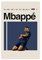 QEWRT Mbappe Poster Fußballbild Leinwand Schlafzimmer Wanddekoration Druck Bild Büro Wohnheim Zimmer Dekor Geschenke Rahmen:30 x 45 cm
