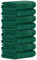 Luckytowel Handtücher Set 50x100 cm groß aus 100% Baumwolle, Handtuch Set mit 600g/m² Oeko-Tex Frottee Handtuchset als 8er Pack in Grün