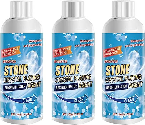 EXQST Smacchiatore per Pietra, detergente e lucidante per Marmo, lucidante per Pietra, per Marmo, Granito, Piastrelle, Piani Cottura da Cucina