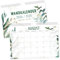 OWLBOOK® Kalender Wandkalender 2025 bis Juni 2026-18 Monate - Geburtstagsplaner Familienplaner Familienkalender Jahreskalender Jahresplaner 2025 Euka Design - A4 quer Papier