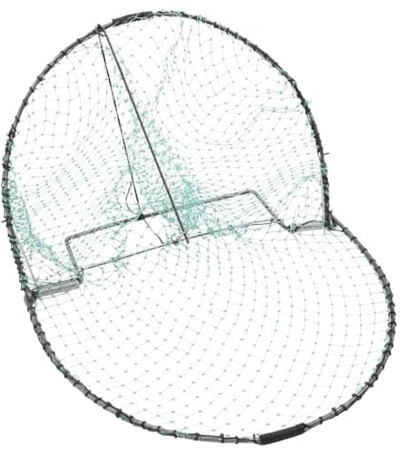 vidaXL Trampa para Pájaros, Red de Captura para Aves Vivas, Protección para Cultivos, Trampa Humanitaria para Animales, Acero Verde