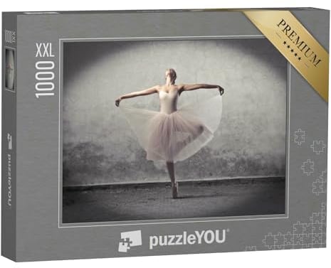 Puzzle 1000 Teile XXL „Schöne Ballerina Tanzt“ – aus der Puzzle-Kollektion Kunst & Fantasy
