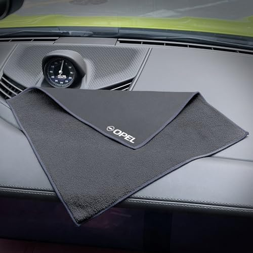 KRHINO Autotücher für Opel, Karosserie-Waschtuch, Trocknen, Reinigungstuch, Mikrofaser, Auto-Detaillierung, Handtuch, Autozubehör,C