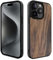 iATO iPhone 15 Pro Max Case: Premium Natural Wood Cover, Military-Grade Protection, Ultra-Slim, MagSafe Compatible, Eco-Friendly (Walnut)