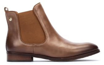 Pikolinos Flache Stiefeletten in Leder ROYAL für Frauen Farbe Marrón