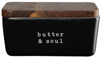 ASA Selection Hey! Butterdose Butter & Soul schwarz 15x10x7,8cm