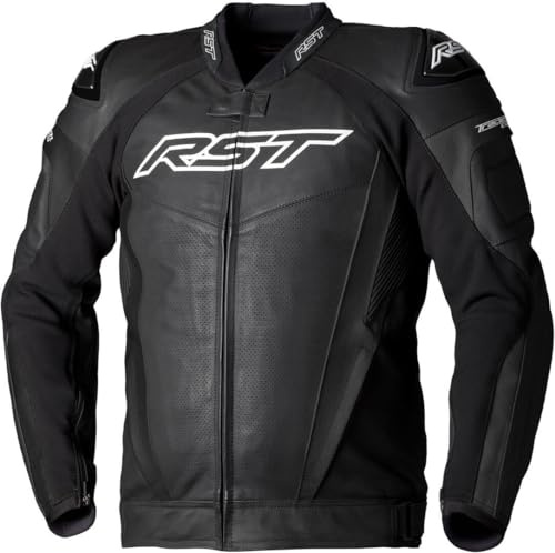 RST TRACTECH EVO 5 BLACK/BLACK/BLACK 3XL LEATHER JACKET (3437)