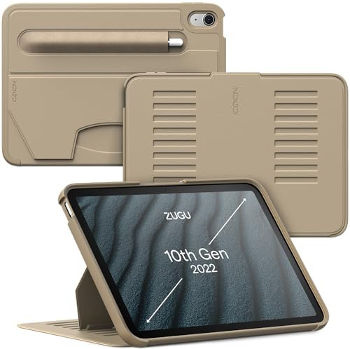 ZUGU CASE Custodia per iPad da 10,9 pollici iPad 11a/10a generazione (A16 2025/2022), supporto magnetico e cover sleep/wake per iPad di 11a/10a generazione, modello #s A3354, A3355, A3356, A2696