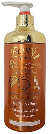 Easy Glow Carrot Exfoliating Lightening Body Wash 1000ML.