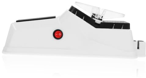 UTHCLO Affilacoltelli Elettrico Professionale Con Design Ergonomico e Antiscivolo Affilatore Multifunzione Per Cucina e Casa Ricaricabile Tramite Usb Facile Da Usare e Portatile