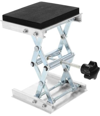 BESTOYARD Piattaforma Sollevamento Forbice Inossidabile Regolabile per Laboratorio con Capacità Carico Tavolo Elevatore Compatto e Versatile per Esperimenti