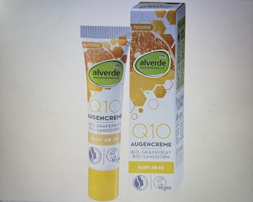 alverde NATURKOSMETIK Augencreme Q10, 15 ml