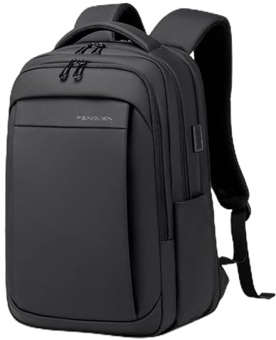 Fenree.geer Rucksack Herren Handgepäck Rucksack 17.3-Zoll Laptop Rucksack | Erweiterbar (Wasserdicht & Anti-Diebstahl) – Elegante Laptoptasche für Büro, Reisen, Pendeln und Schule – Unisex Design