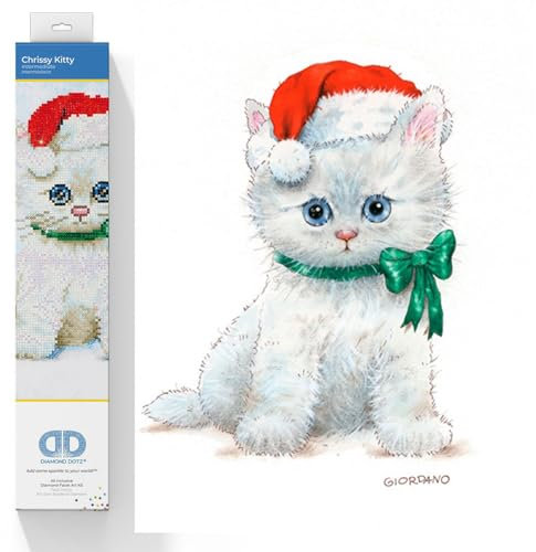 DIAMOND DOTZ Painting Kit: Chrissy Kitty