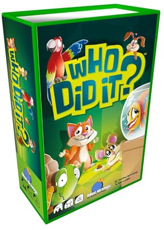 Blue Orange BLUWHO01Who Did It Game, Multi-Colour