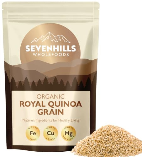 Sevenhills Wholefoods Organic Raw Royal Quinoa Grain 3kg