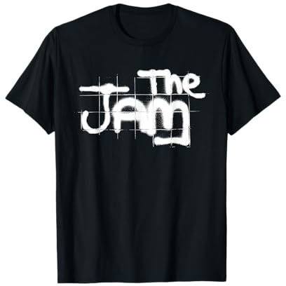 The Jam Official White Graffiti Spray Logo T-shirt T-Shirt
