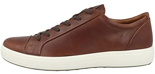 ECCO Herren Soft 7 M Shoe, Cognac, 41 EU