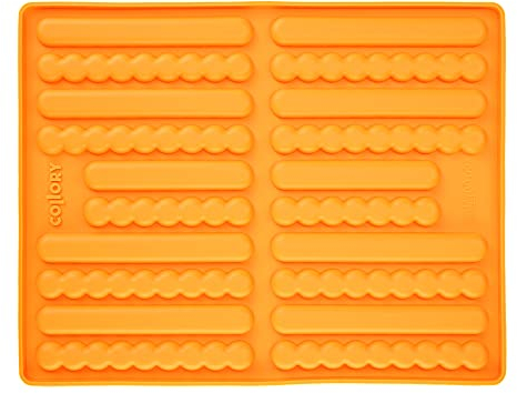 Collory® Silikon Backmatte Hundekekse Sticks (16 cm), Knabberstangen, Kaustangen als Hundesnack, Riegel, Backform Müsli Riegel, Snack für Mensch und Tier