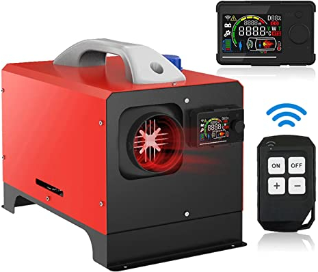 Amasie Parkheizung Plus 12v Horizontal All-in-one-einbau-fahrzeugheizung 5kw Diesel-lufterhitzer Fernbedienung LCD-Schalter