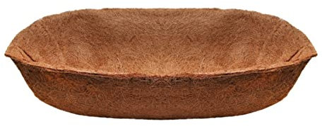 COCO & COIR Trough Liner | 60cm / 24 inches | 3 pack | Long Coir Liners for Long Planters and Wall Baskets Outdoor