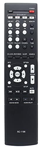 RC-1196 Fernbedienung Ersatz Fernbedienung für Denon AV Receiver AVR-S500BT AVR-S510BT AVR-X520BT AVR-X510BT