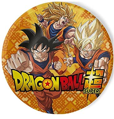 Converparty Piatti grandi Dragon Ball 23cm plastic Free, 8pz.