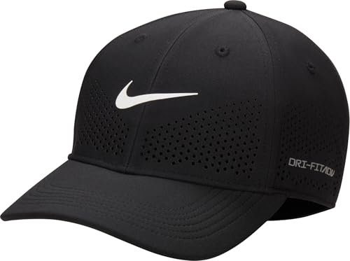 Nike Unisex Dfadv Club Cap S Ab P Hut, Black/White, S/M
