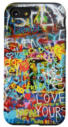 Hülle für iPhone SE (2020) / 7 / 8 Graffiti Art Sprühfarbe