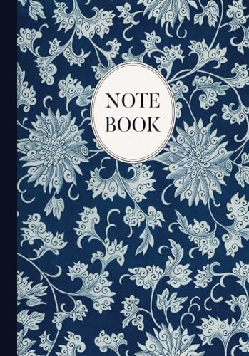 Notebook: Vintage Flower Illustration Dotted Journal Notebook | Bullet Journal A5
