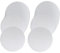 UKCOCO 100 Pièces café filtre Filtres à café de remplacement Filtres à café biodégradables filtres à café non blanchis filtres ronds pour cafetière concentré de café papier filtre à café