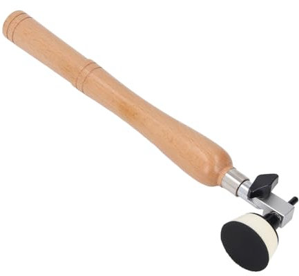 Kit de Ponceuse à Bol, Ponceuse Rotative Passive à Double Tête de Roulement, Outil de Ponçage pour le Travail du Bois, avec Tampon de Polissage de 1 Po et 50 Disques de Ponçage