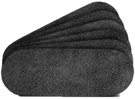 Komdndht Ceiling Fan Filters for Blades 6-Pack Set Air Filters with Activated Charcoal Odor Eliminator & Air Purifiers Easy to Use