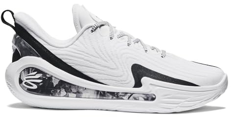 Under Armour Mens Curry 12 Gravity Basketball Shoes Adults Black/White 7