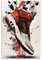 BFBHZY Nike Air Jordan 1 Art Vintage-Poster, Wanddekoration, Gemälde, Anime-Charakter, Gemälde, Leinwand, dekoratives Ölgemälde, Wandkunst, 30 x 45 cm, Unframe-30