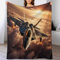 AAPZY Decke Airplane Kämpfer Decke Tagesdecke - Weiche Flannel Decke Mit Muster Sofadecke - Baumwolldecke Wohndecke Sofaüberwurf Bettüberwurf （130×180cm）