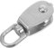 FELTECHELECTR Seil 304 Edelstahl Seilrolle Kleine Pulley Für Seile Drehbare Und Zugrolle Schwere Ausführung Für Drahtseil M15 Einzelrolle Für Vielseitige Anwendungen Und Langlebig