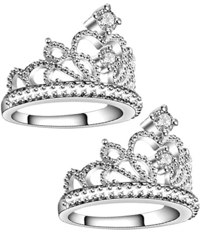 Homoyoyo Zirkonia Prinzessinnenkrone Verlobung Damenkrone Modeschmuck Für Frauen