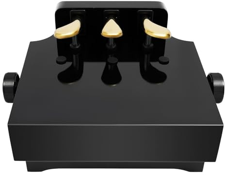 RjcdOPL Klavier-Pedalverlängerung für Kinder, 3 Pedale, höhenverstellbar, 13,5 bis 23 cm, Verlängerung des Klavierpedals, für gerade/digitales Klavier, Kinder 4-12 Jahre