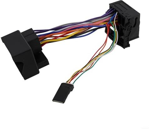 Solaughguy CAN Bus Emulator Simulator Decoder Adapter für RCD330 340 RCD510 RNS315 RNS510 mit 12 V ABS schwarz