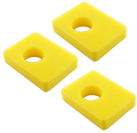 HURI 3x Luftfilter passend für Briggs & Stratton 450E & 500E Serie 08P502 09P602 09P702 Ersetzt 799579 004248 oder 4248 Oregon 30-183