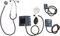 Riester 1431 Blutdruckmessgerät, Set II, Kinder, Säuglinge, Neugeborene, 1-Schlauch, latexfrei, Stethoskop, 3 Desinfizieren polsterl Manschette, Weiß