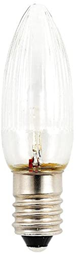 Konstsmide LED Birne, universal, 3er-Blister, 2 warm weiße Dioden, 24V, E10 Schraubgewinde - 5087-730