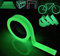 Gebildet Leuchtendes Band, Selbstklebendem Band, Warnband,Luminous Tape, Glow In The Dark, Wasserdicht, Abnehmbar, Langlebig, Tragbar, Stabil, Sicherheit / 2cm * 10m, 1 Stück
