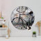 banjado® Design Magnettafel rund Größe Ø 47cm mit Motiv Nostalgie Rad - magnetische Pinnwand/Magnettafel aus Metall/Memoboard für Küche, Büro & Kinderzimmer mit Magneten & Montageset